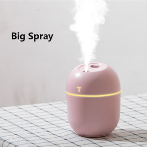 Mini Humidificateur  huile Aroma Essentirll Diffuser Portable 200ml H