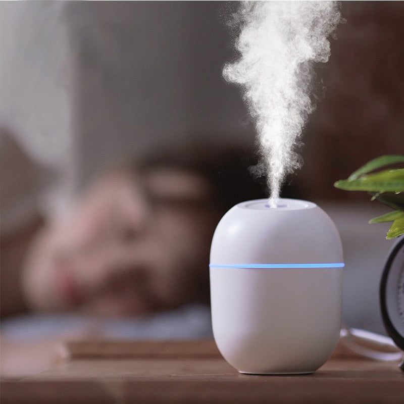 Mini Humidificateur  huile Aroma Essentirll Diffuser Portable 200ml H